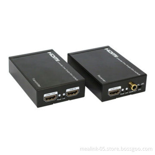 50M HDMI Extender Over Single UTP Cable with Dual IR Control